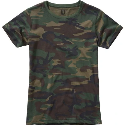 Afbeelding van Brandit Tshirt print, Dames, Maat: 3XL, Woodland