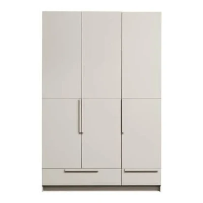 Afbeelding van WOOOD 3 deurs HangLegkast Splitdeur Pure Grenen Dust 215x142x60
