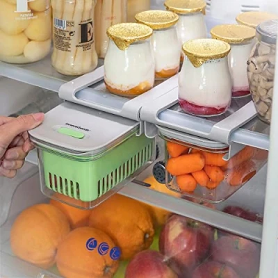 Afbeelding van Voedselopslagcontainer Lunchtrommels Voedselcontainers saladekommen Koelkasthouder Innovagoods