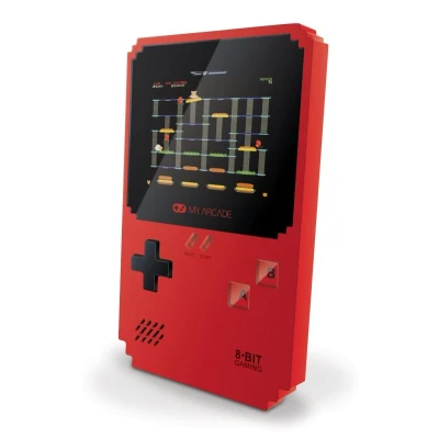 Image de Console Portable Rétro My Arcade Pixel Classic Rouge avec 308 jeux