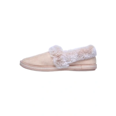 Afbeelding van Skechers COZY Campfire Pantoffels, Dames, Maat: 38, Beige Textiel