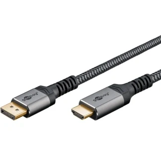 Afbeelding van DisplayPort naar HDMI kabel Goobay 1 meter (4K@60Hz)