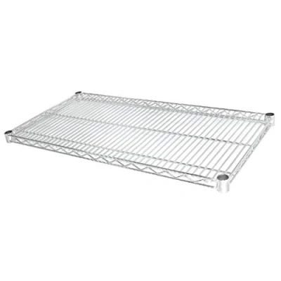 Afbeelding van Vogue chroom schappen voor voorraadrekken 91,5x45,7cm (2 stuks)
