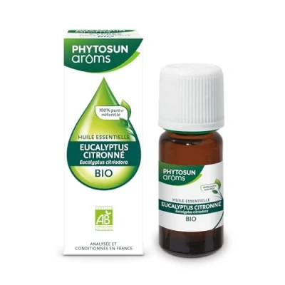 Afbeelding van Phytosun Arôms Citroen Eucalyptus Etherische Olie (Eucalyptus Citriodora) Organisch 10 ml