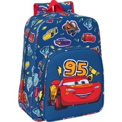 Afbeelding van Schoolrugzak Cars Racing Marineblauw 27 x 33 10 cm