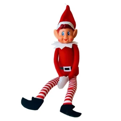 Afbeelding van GLOW Wholesale Elfie Grappige en speelse kabouterfiguur Behavin&#039; Badly met zacht lichaam vinylgezicht, rood