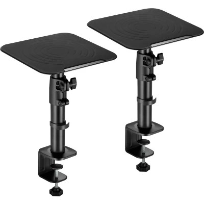 Afbeelding van Speaker standaard bureau wandplank luidsprekerstandaard set van 2 stuks