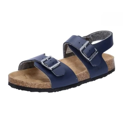 Afbeelding van CMP Kids Raisho sandalen voor kinderen, uniseks, zwart en blauw.