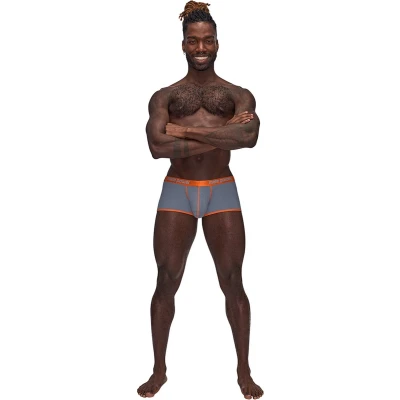 Afbeelding van Male Power Uplift Mini Short L grey XL
