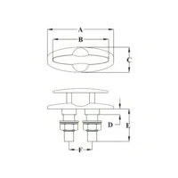 Afbeelding van Kikker verzonken 185mm