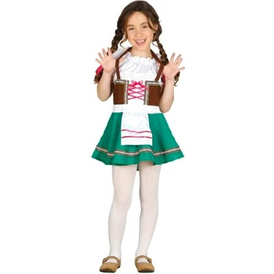 Afbeelding van Fiestas Guirca Tyrolean Woman child (10 12 jaar)