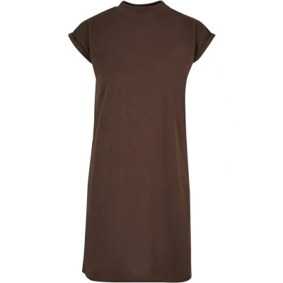 Afbeelding van Urban Classics Turtle Extended Shoulder Jerseyjurk, Dames, Maat: XL, Brown