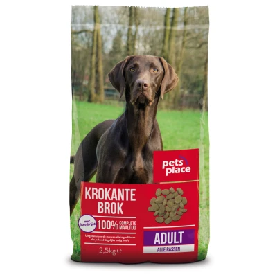 Afbeelding van Pets Place Adult Lam&amp;Rijst Hondenvoer 12 kg