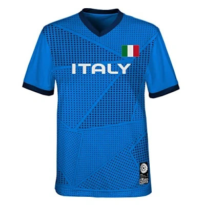Afbeelding van Fifa Officieel 2023 Dames Voetbal World Cup Adult Team Shirt, Italy T shirt Uniseks (1 stuk)