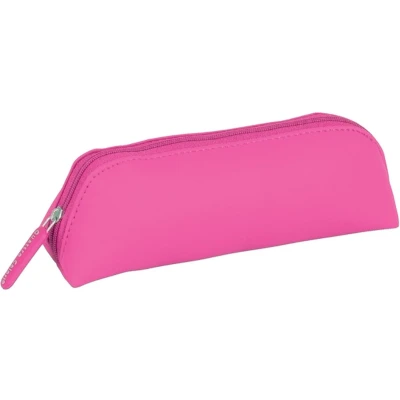 Afbeelding van Pennenetui Quattro Colori roze driehoekig