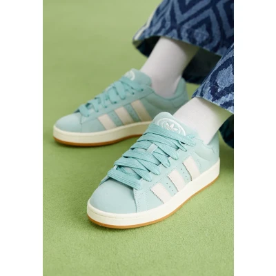 Afbeelding van adidas Originals Campus 00S Skateschoenen, Dames, Maat: 38, Hazy green/off white Veloursleer