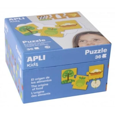 Image de Puzzle 36 pièces L’origine des aliments Apli