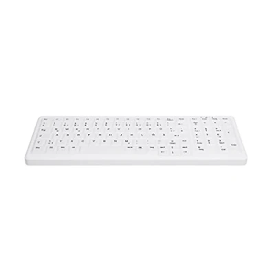 Afbeelding van CHERRY AK C7000 toetsenbord USB AZERTY Belgisch Wit