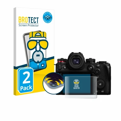 Afbeelding van BROTECT Screenprotector voor Panasonic Lumix S1R II Folie Beschermfolie matte volledig dekking (2 Stuks)