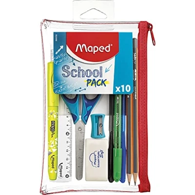 Afbeelding van Maped 10 stuks schoolstukken