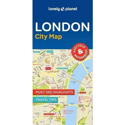 Afbeelding van Map Lonely Planet London City
