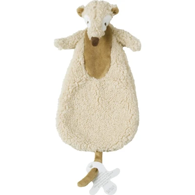 Afbeelding van Happy Horse Stokstaartje Mirre Knuffeldoekje Beige Baby Cadeau