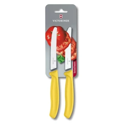 Afbeelding van Victorinox Tafelmes Geel 2 Stuks Keukengerei