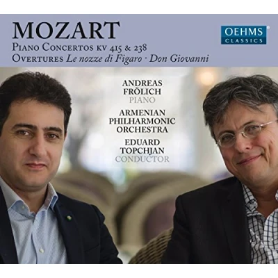 Afbeelding van Andreas Fröhlich, Armenian Philharmonic Orchestra, Eduard Topchjan Mozart: Marriage Of Figaro Overture,Don Giovanni Ovetures (CD)