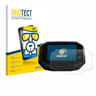 Afbeelding van BROTECT Screenprotector voor Kawasaki Ninja 650 / 1000SX 2020+ Folie Beschermfolie Beschermglas transparant
