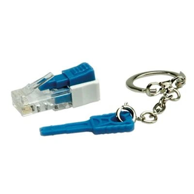 Afbeelding van ROLINE modulaire stekker RJ 45, afsluitbaar 21.17.3067 Transparant 1 stuk(s)