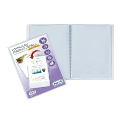 Afbeelding van Favorit Sviluppo, A4, Polypropyleen (PP), Transparant, 20 vel, 220 mm, 300 mm