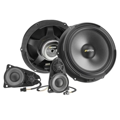 Afbeelding van Eton Upgrade VW T5 F3.2 Autospeakers Pasklare speakerset voorVW 20cm 3 weg Componentenset Audio
