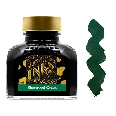Afbeelding van Diamine Vulpen, 80 ml, groen