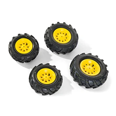 Afbeelding van ROLLY Toys Luchtbanden voor pedaalvoertuigen (compatibel met RollyTrac pedaltractoren, accessoires kindervoertuigen, reservebanden) 409860
