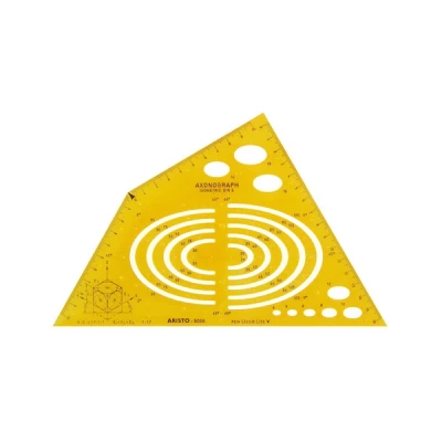 Image de Aristo gabarit isométrique axonograph
