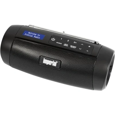Afbeelding van Imperial DABMAN GO DAB+ / FM Kompaktradio Schwarz Outdoorradio Zwart