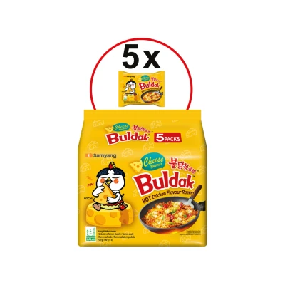 Afbeelding van Samyang buldak cheese 40 x 140 gram