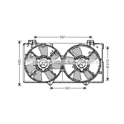 Afbeelding van Ava Cooling Ventilator MZ7528