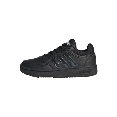 Image de Adidas Hoops Mixte enfant Sneakers, Noir, blanc (Core Black Core Ftwr White), 39 1/3 EU