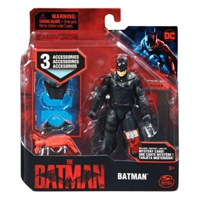 Image de Figurine Batman Basique The Le Film 10 cm Noir