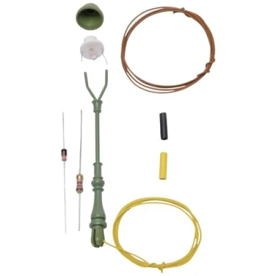 Afbeelding van Viessmann Modelltechnik H0 Gaslantaarn Enkel Bouwpakket 6728 1 stuk(s)