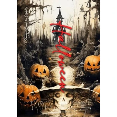 Afbeelding van Horror Coloring Books Halloween Book for Adults