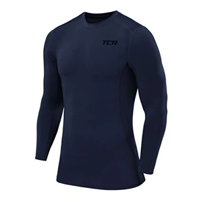 Afbeelding van Pro Performance Compressietop met Lange Mouwen voor Heren Lime Punch (Groente)