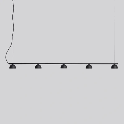 Afbeelding van Northern Blush Rail 5 hanglamp LED zwart