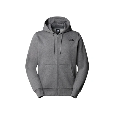 Afbeelding van The North Face Simple DOME Sweater met rits, Heren, Maat: Small, Tnf medium grey heather