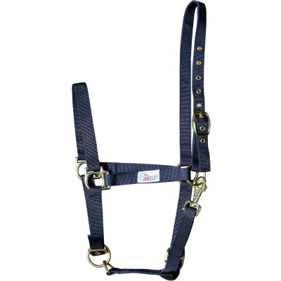 Afbeelding van Harry&#039;s Horse Halster 3x Verstelbaar Navy Full