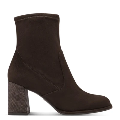 Afbeelding van Tamaris Korte laarzen, Dames, Maat: 36, Mocca comb Schoenen