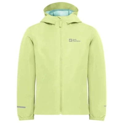 Afbeelding van Jack Wolfskin Flaze Regenjas voor kinderen, Maat: 164, Cool matcha