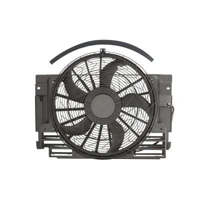 Afbeelding van TYC 803 0016 Radiator Ventilator 460 350 Met ventilatorraamwerk besturingseenheid BMW: X5