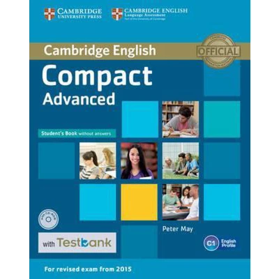 Afbeelding van Compact Advanced Student&#039;s Book without Answers with CD ROM Testbank